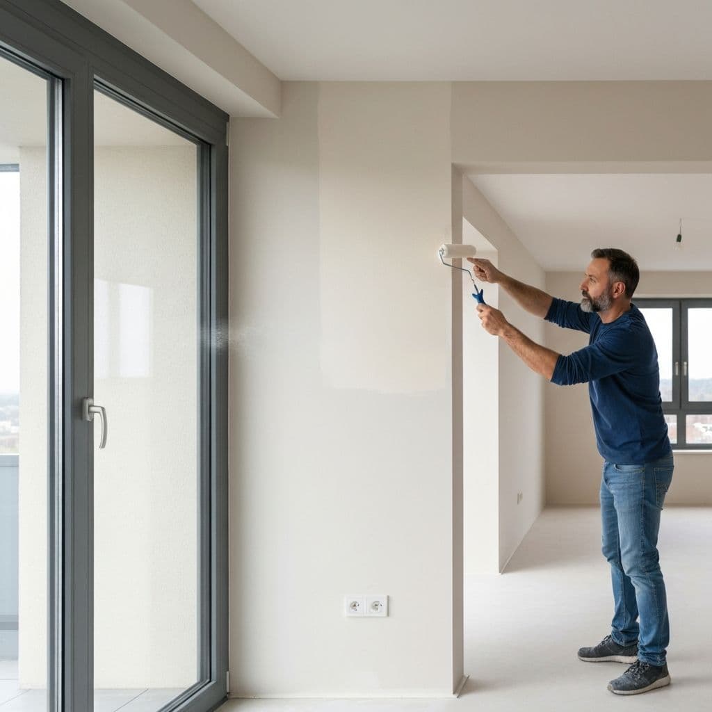 Peintre professionnel UDK Azur travaux peinture intérieure Menton